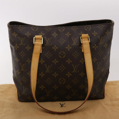 LOUIS VUITTON Monogram Cabas Piano Tote Bag M51148 LV Auth 47419