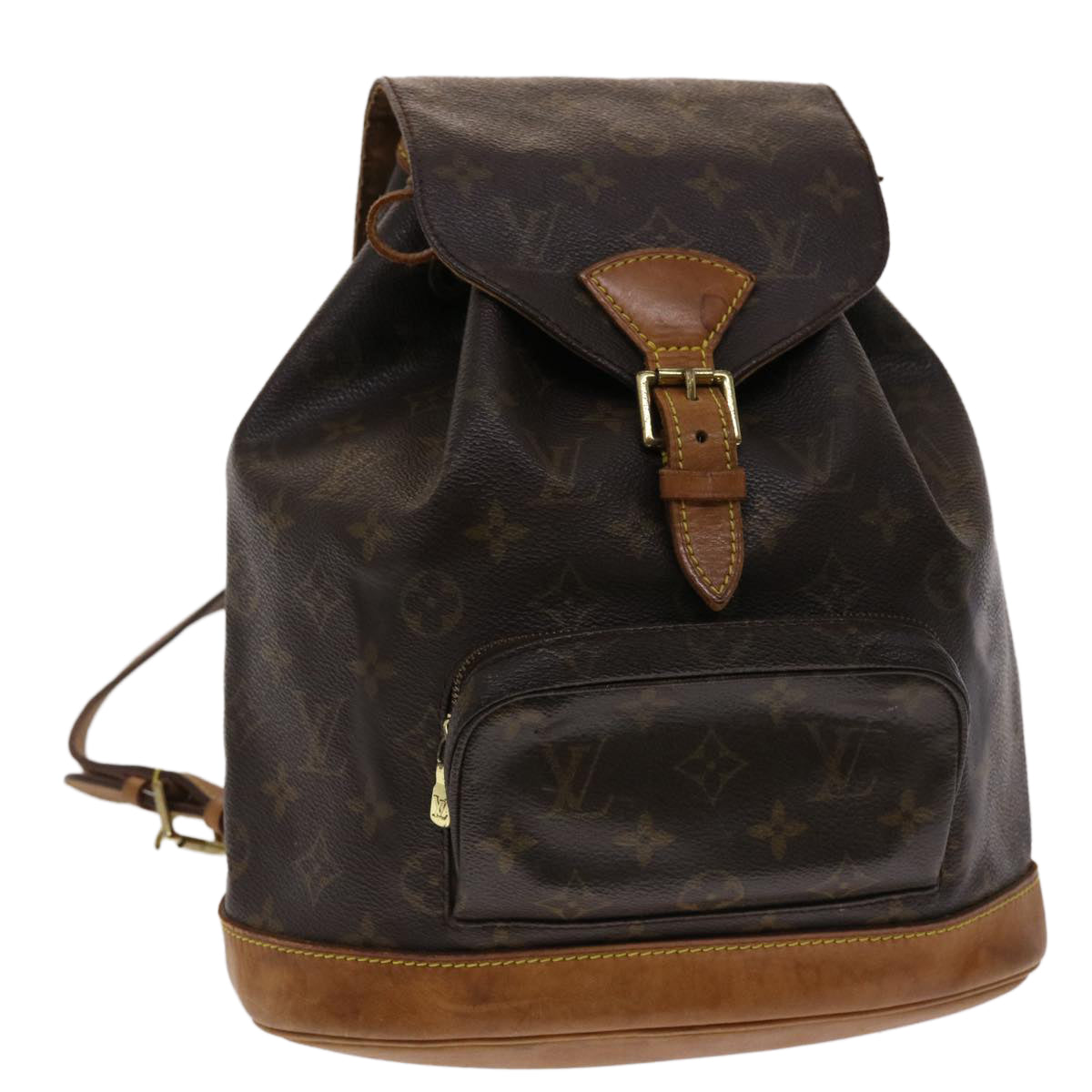 LOUIS VUITTON Monogram Montsouris MM Backpack M51136 LV Auth 47465