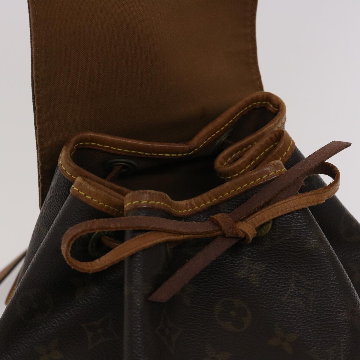 LOUIS VUITTON Monogram Montsouris MM Backpack M51136 LV Auth 47465