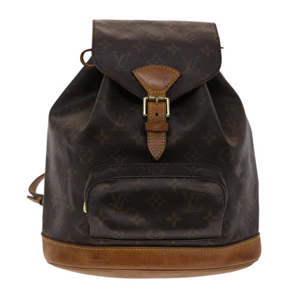 LOUIS VUITTON Monogram Montsouris MM Backpack M51136 LV Auth 47465