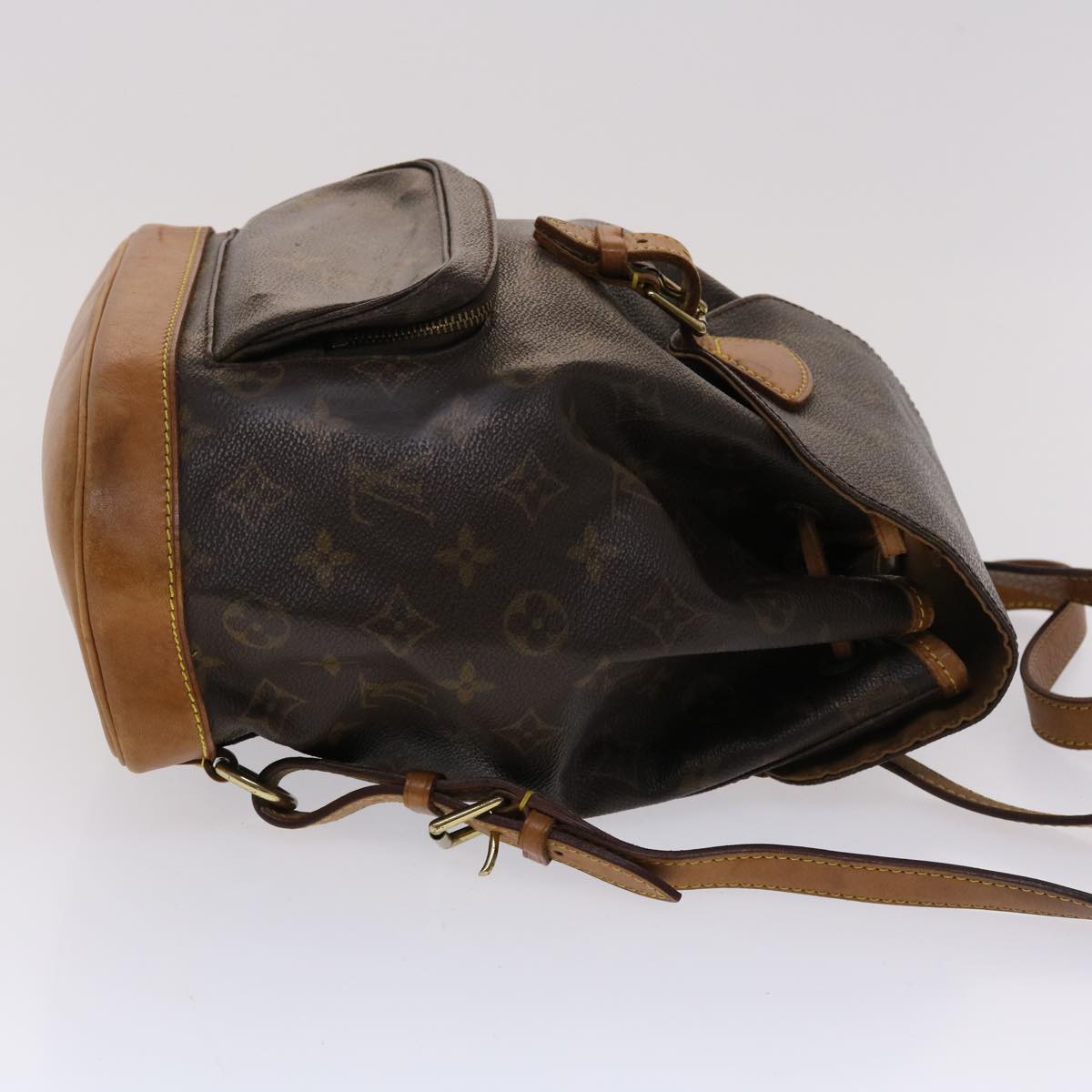 LOUIS VUITTON Monogram Montsouris MM Backpack M51136 LV Auth 47465