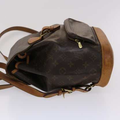 LOUIS VUITTON Monogram Montsouris MM Backpack M51136 LV Auth 47465