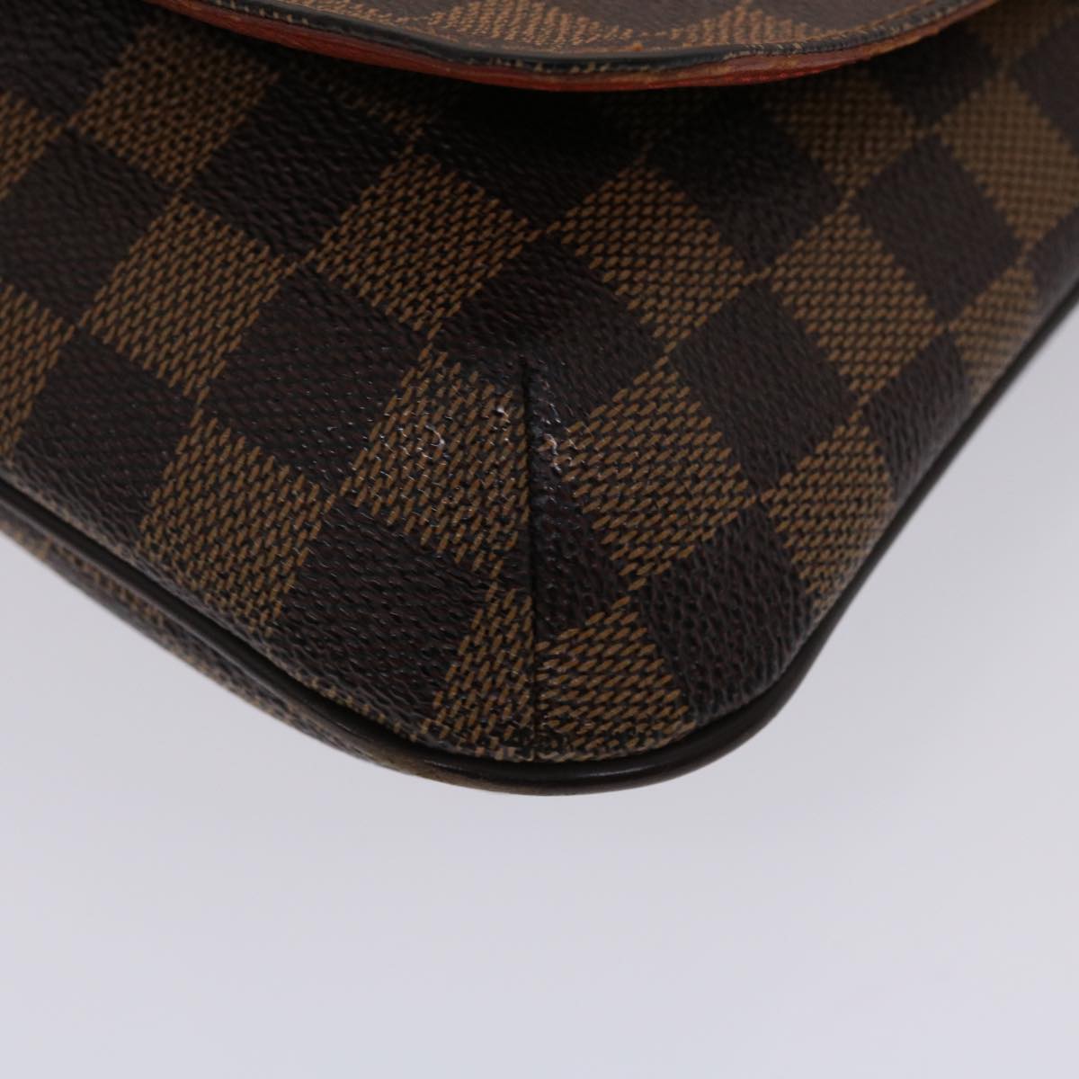 LOUIS VUITTON Damier Ebene Musette Salsa Long Shoulder Bag N51300 LV Auth 47511