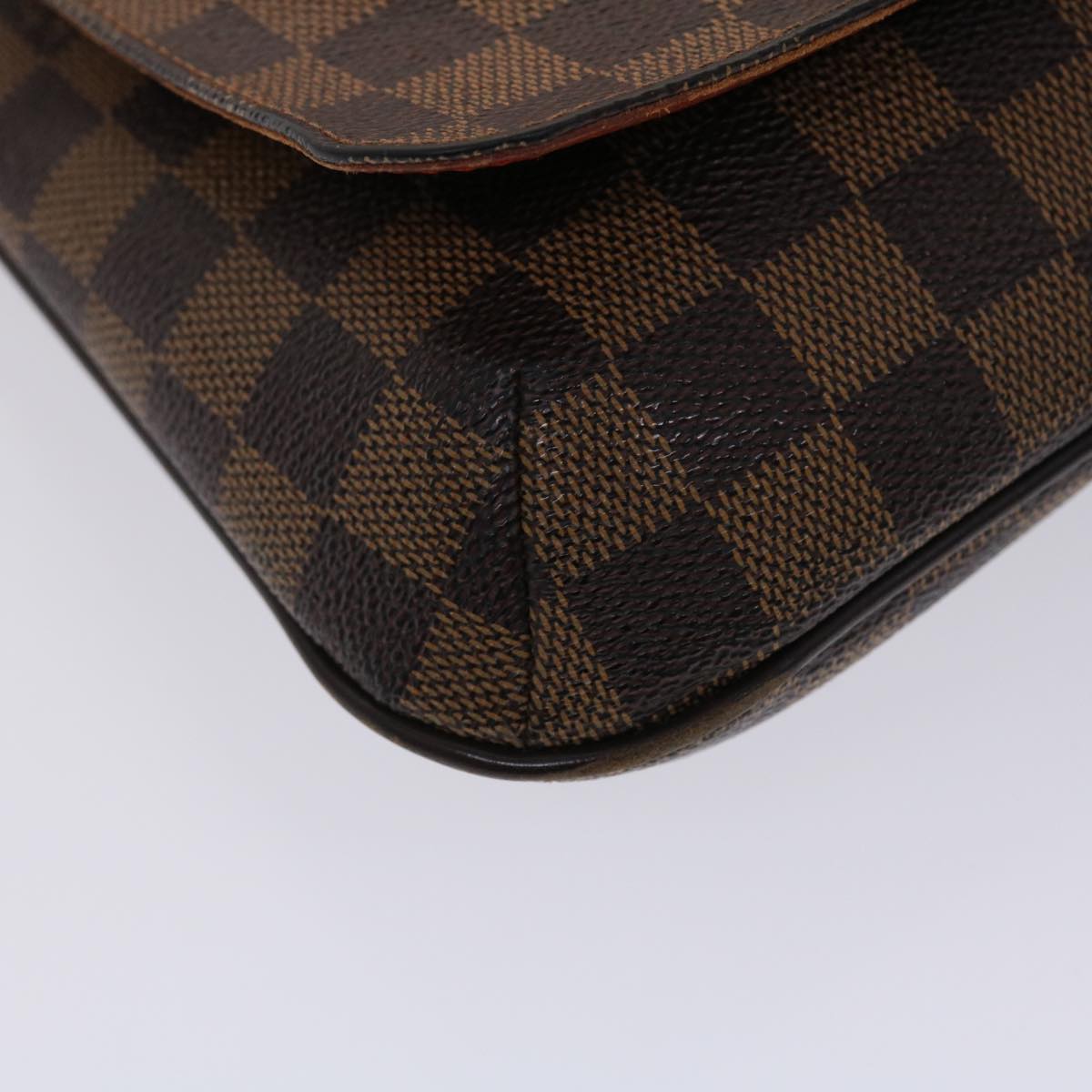 LOUIS VUITTON Damier Ebene Musette Salsa Long Shoulder Bag N51300 LV Auth 47511