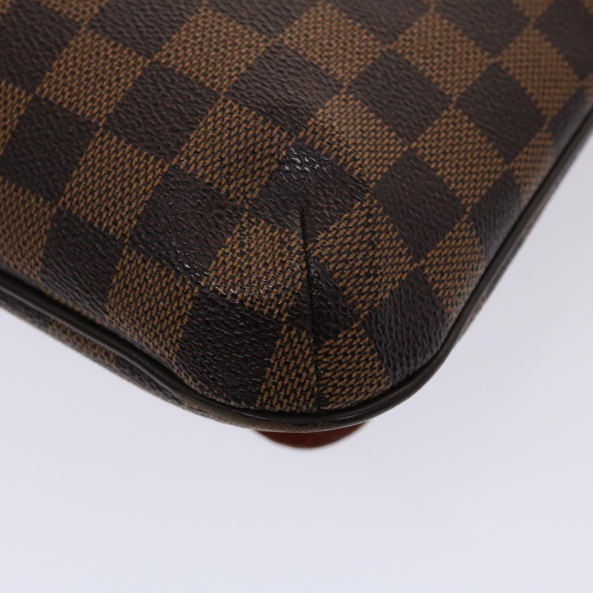 LOUIS VUITTON Damier Ebene Musette Salsa Long Shoulder Bag N51300 LV Auth 47511