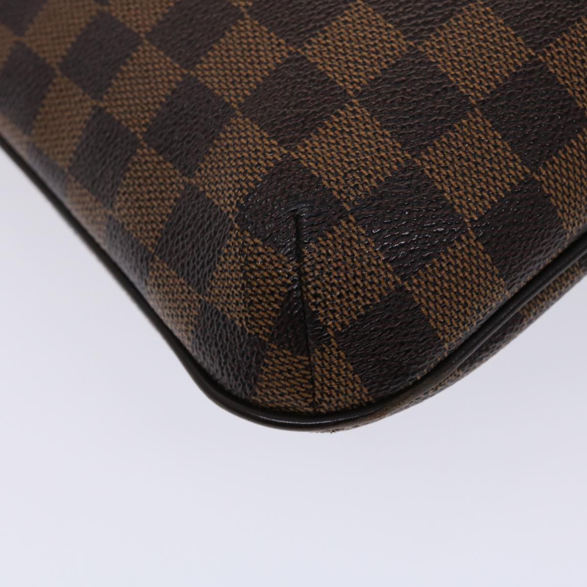 LOUIS VUITTON Damier Ebene Musette Salsa Long Shoulder Bag N51300 LV Auth 47511