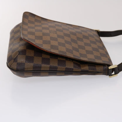 LOUIS VUITTON Damier Ebene Musette Salsa Long Shoulder Bag N51300 LV Auth 47511