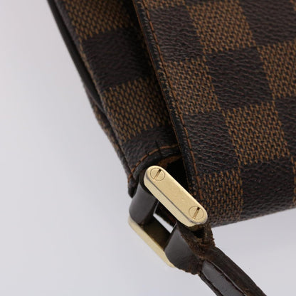 LOUIS VUITTON Damier Ebene Musette Salsa Long Shoulder Bag N51300 LV Auth 47511