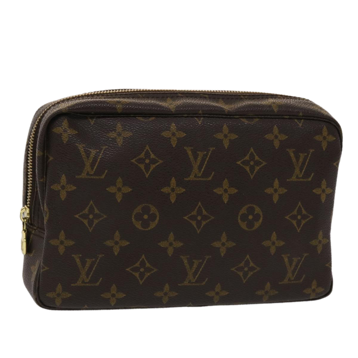 LOUIS VUITTON Monogram Trousse Toilette 23 Clutch Bag M47524 LV Auth 47512