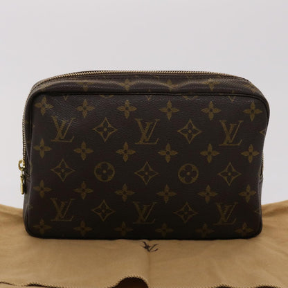 LOUIS VUITTON Monogram Trousse Toilette 23 Clutch Bag M47524 LV Auth 47512