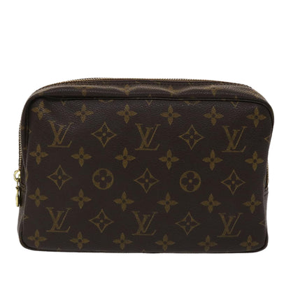 LOUIS VUITTON Monogram Trousse Toilette 23 Clutch Bag M47524 LV Auth 47512