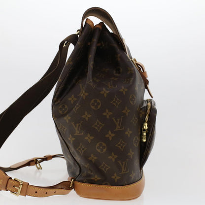 LOUIS VUITTON Monogram Montsouris GM Backpack M51135 LV Auth 47563