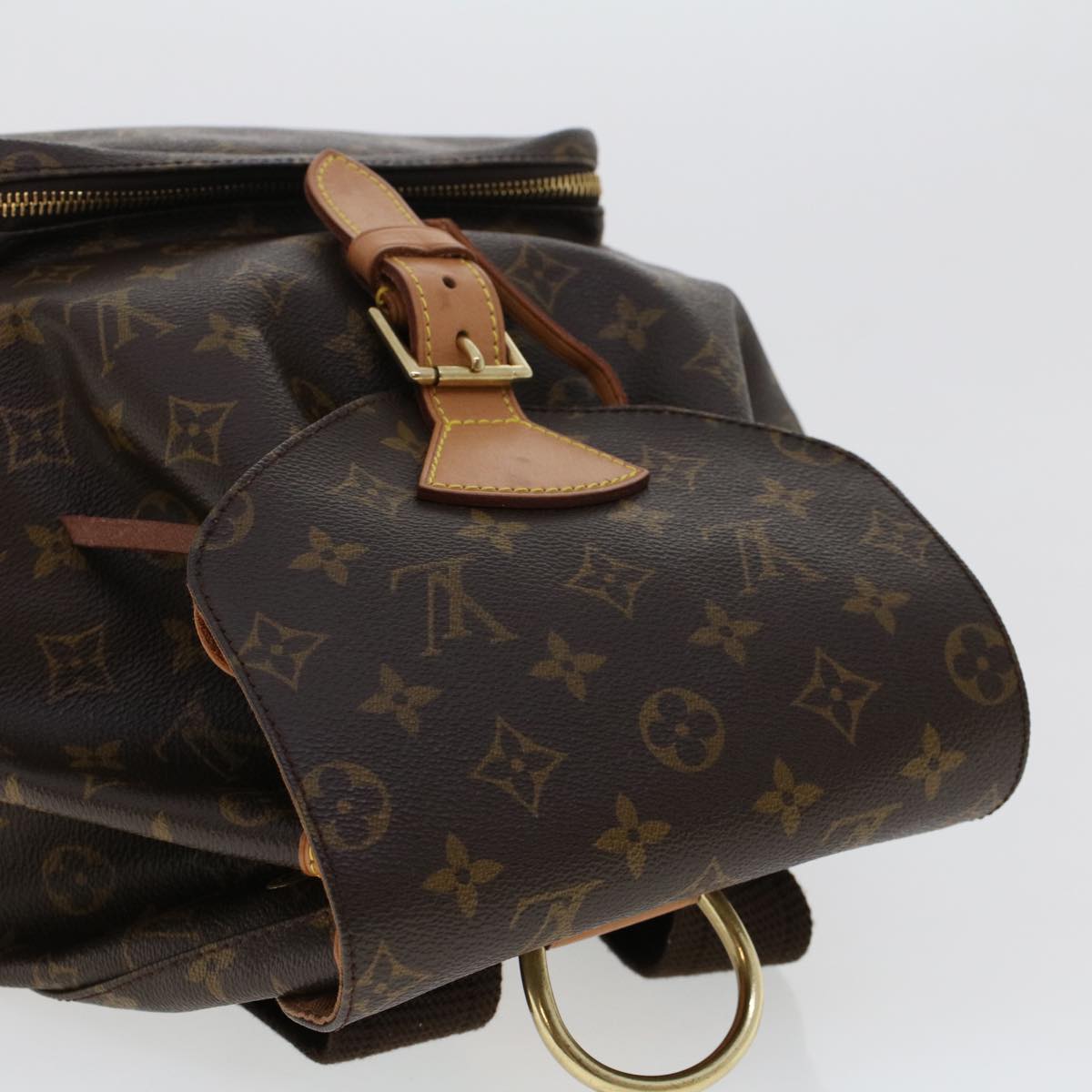 LOUIS VUITTON Monogram Montsouris GM Backpack M51135 LV Auth 47563