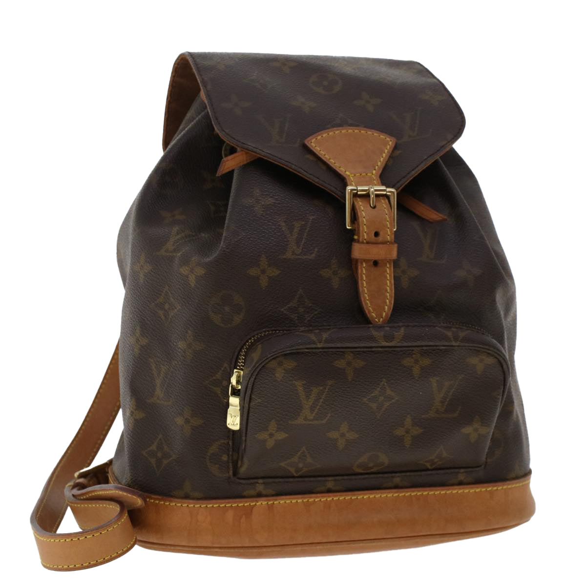 LOUIS VUITTON Monogram Montsouris MM Backpack M51136 LV Auth 47586