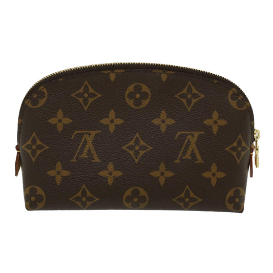 LOUIS VUITTON Monogram Pochette Cosmetic PM Cosmetic Pouch M47515 LV Auth 47599