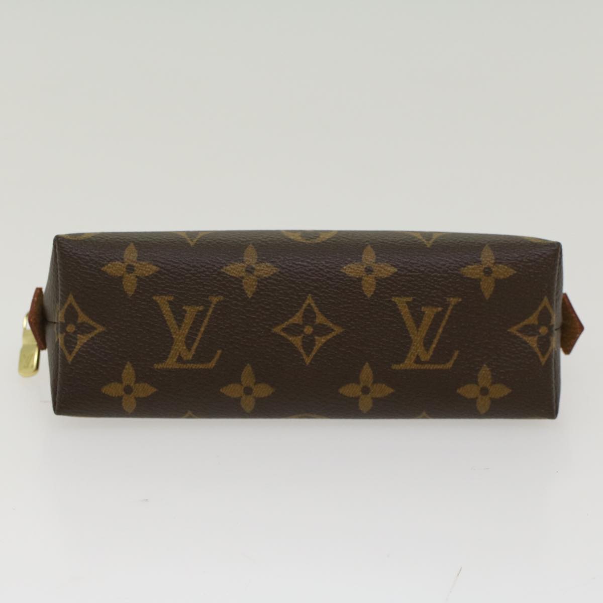 LOUIS VUITTON Monogram Pochette Cosmetic PM Cosmetic Pouch M47515 LV Auth 47599