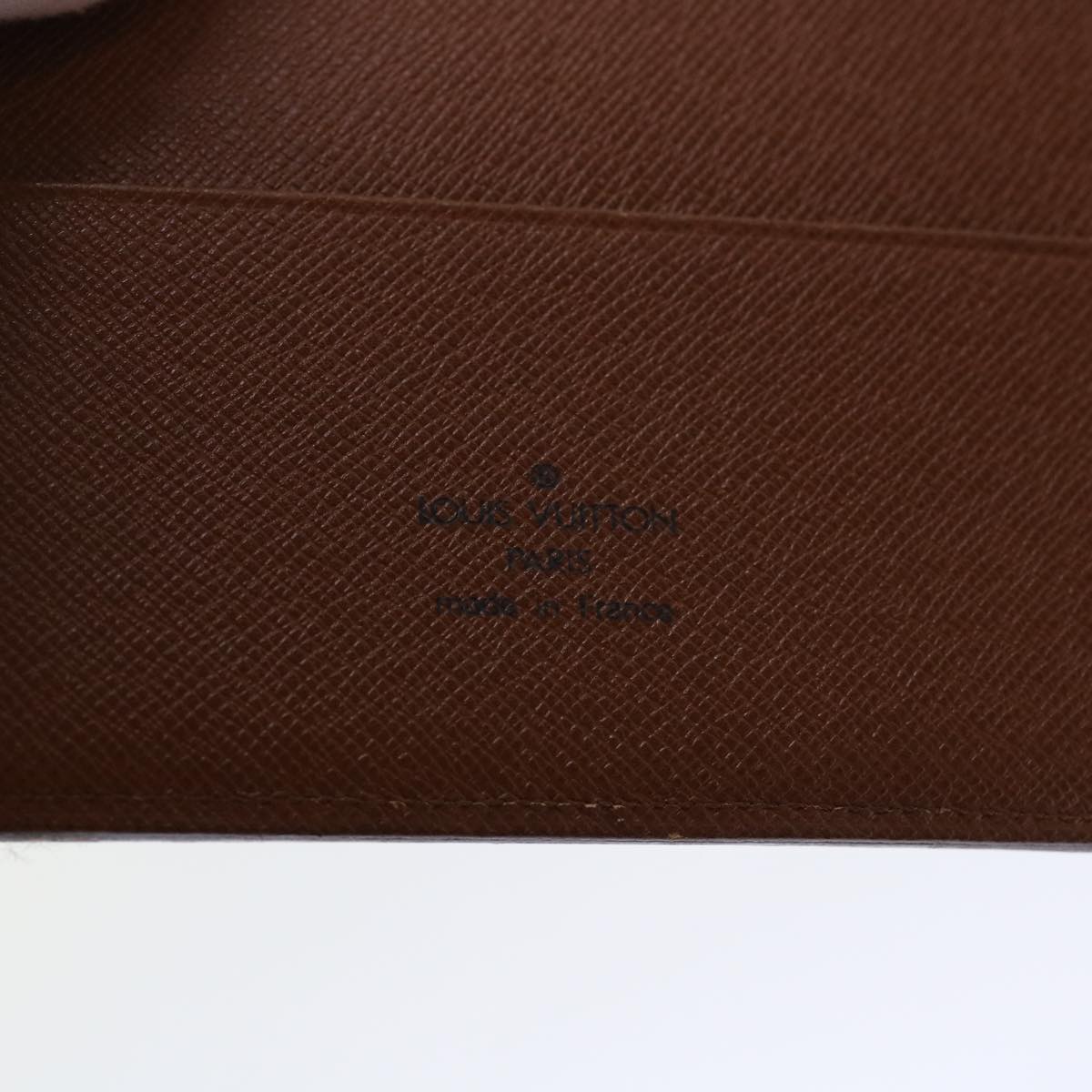 LOUIS VUITTON Monogram Agenda GM Day Planner Cover R20006 LV Auth 47603