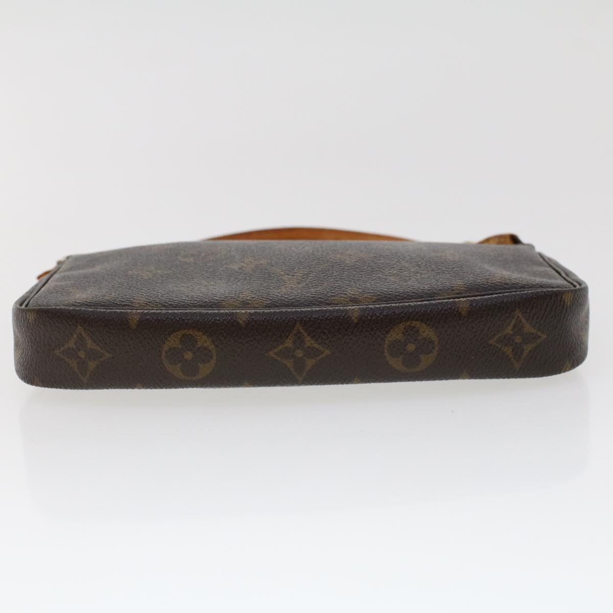 LOUIS VUITTON Monogram Pochette Accessoires Pouch M51980 LV Auth 47608