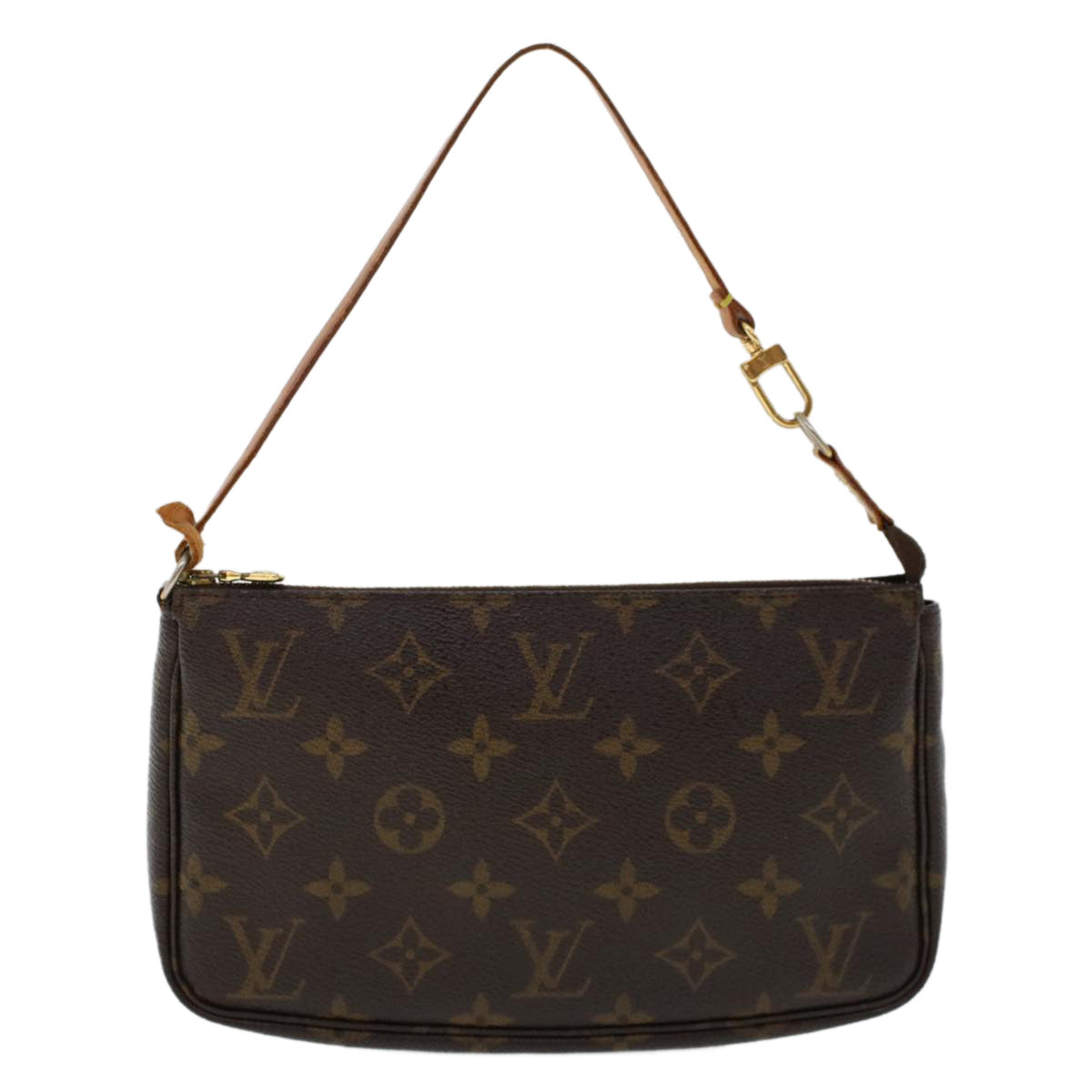 LOUIS VUITTON Monogram Pochette Accessoires Pouch M51980 LV Auth 47608