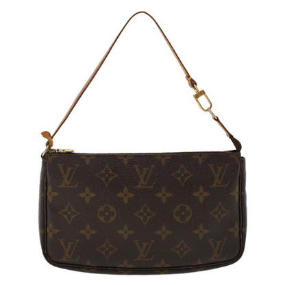 LOUIS VUITTON Monogram Pochette Accessoires Pouch M51980 LV Auth 47608