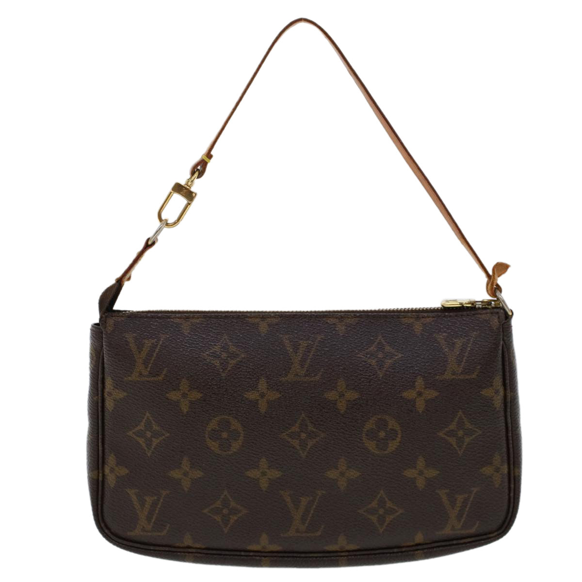 LOUIS VUITTON Monogram Pochette Accessoires Pouch M51980 LV Auth 47608