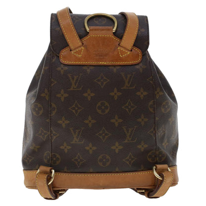 LOUIS VUITTON Monogram Montsouris MM Backpack M51136 LV Auth 47707