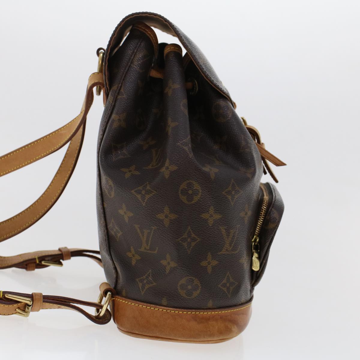 LOUIS VUITTON Monogram Montsouris MM Backpack M51136 LV Auth 47707