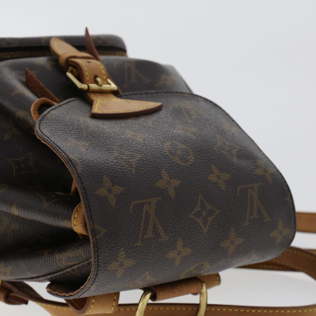 LOUIS VUITTON Monogram Montsouris MM Backpack M51136 LV Auth 47707