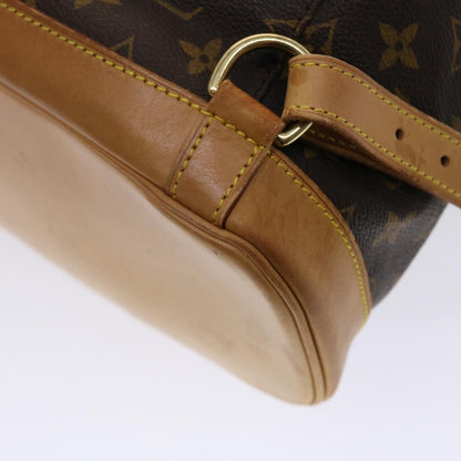 LOUIS VUITTON Monogram Montsouris GM Backpack M51135 LV Auth 47732