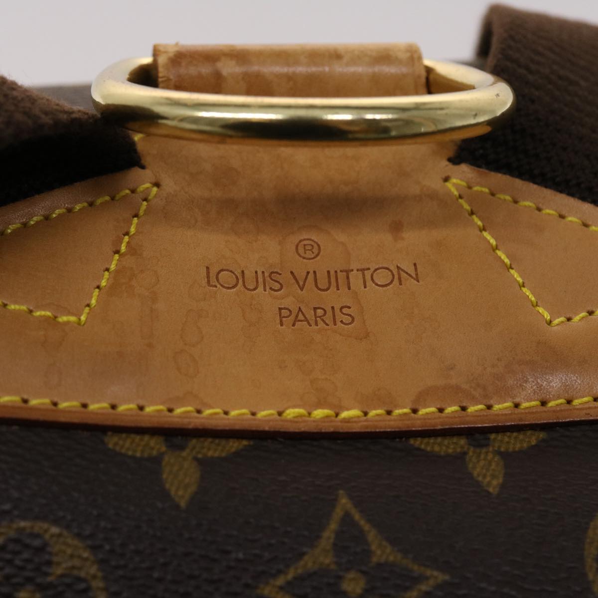 LOUIS VUITTON Monogram Montsouris GM Backpack M51135 LV Auth 47732