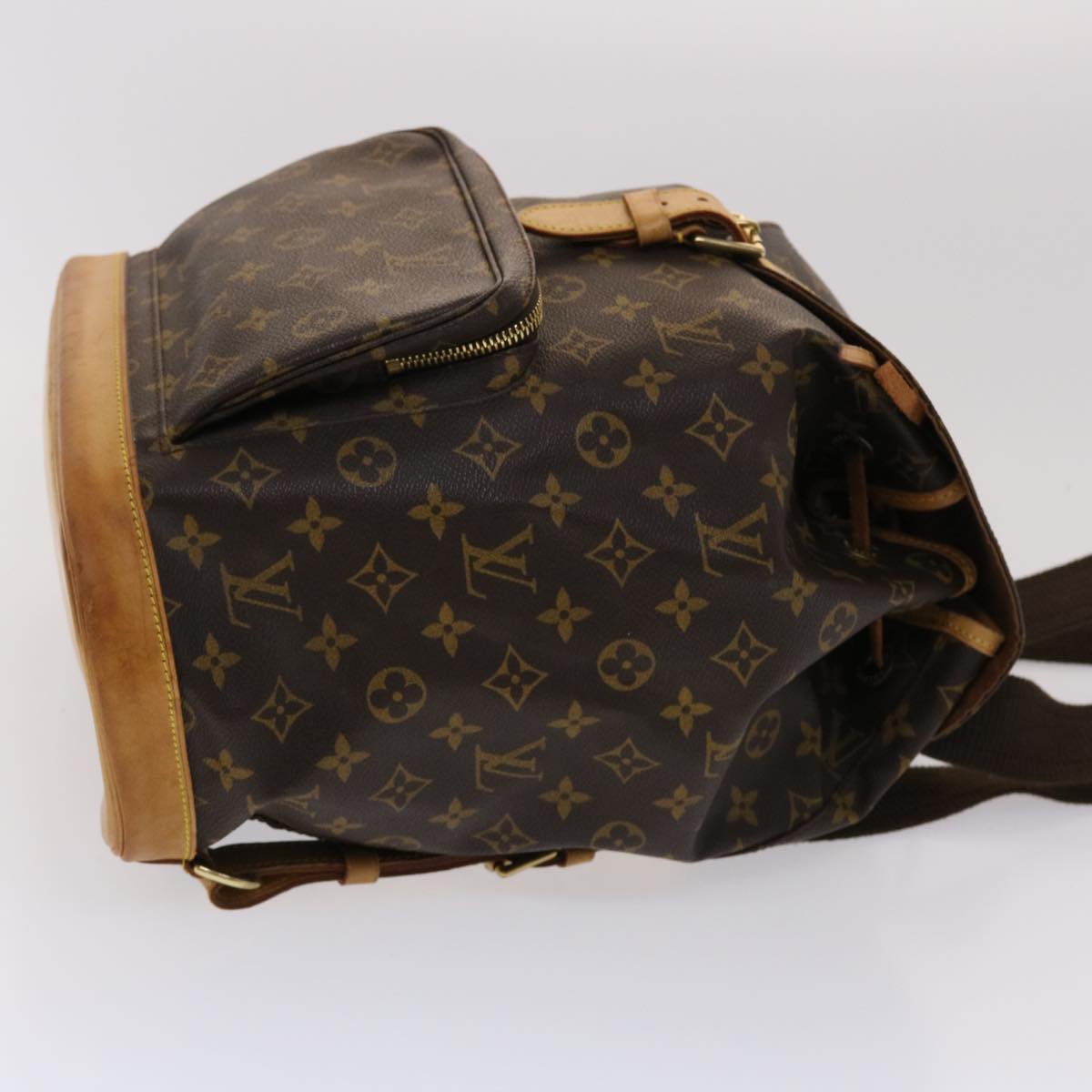 LOUIS VUITTON Monogram Montsouris GM Backpack M51135 LV Auth 47732