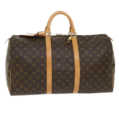 LOUIS VUITTON Monogram Keepall 45 Boston Bag M41428 LV Auth 47737