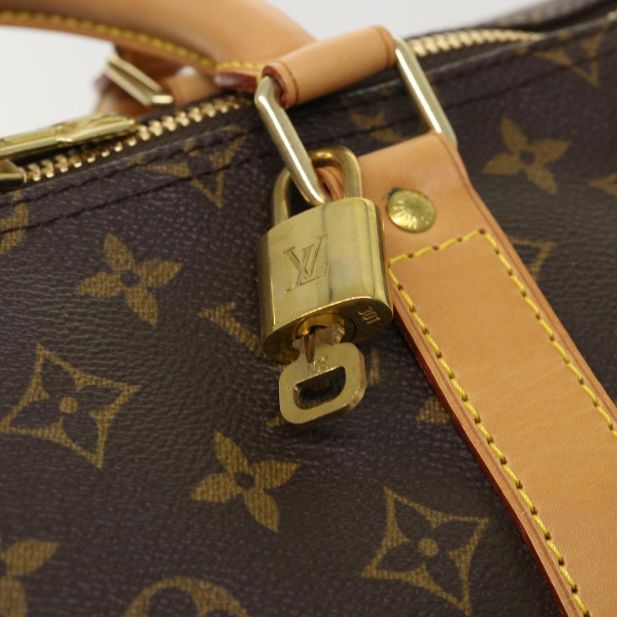 LOUIS VUITTON Monogram Keepall 45 Boston Bag M41428 LV Auth 47737