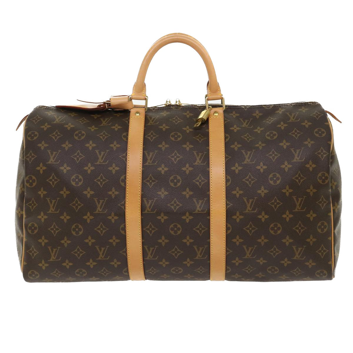 LOUIS VUITTON Monogram Keepall 45 Boston Bag M41428 LV Auth 47737