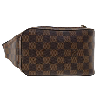 LOUIS VUITTON Damier Ebene Geronimos Shoulder Bag N51994 LV Auth 47763