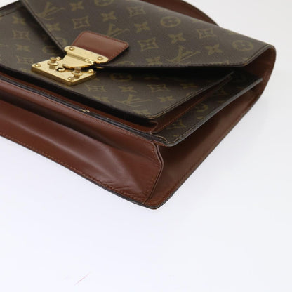 LOUIS VUITTON Monogram Monceau 28 Hand Bag 2way M51185 LV Auth 47818