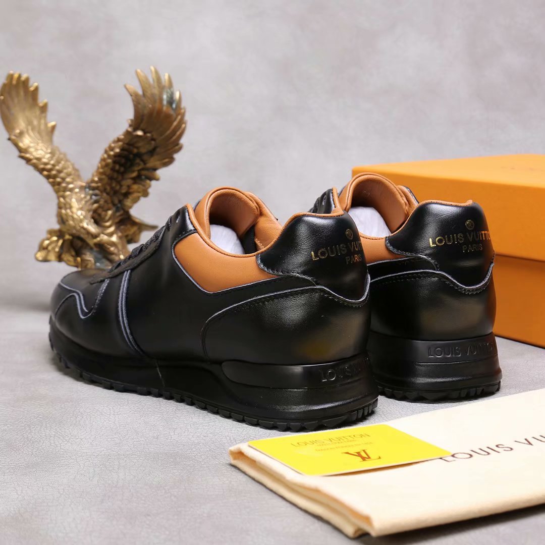 The Bags Vibe - Louis Vuitton Run Away Black Sneaker