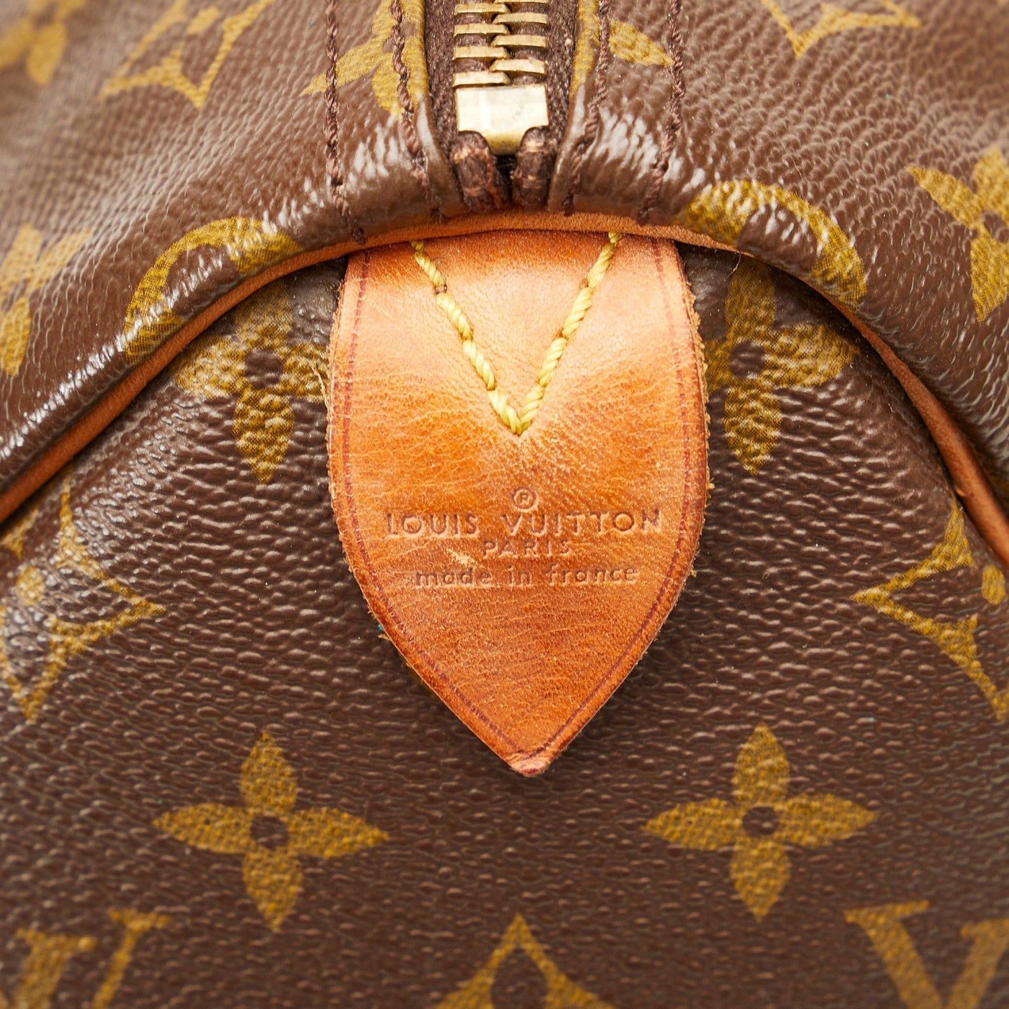 LOUIS VUITTON Monogram Speedy 30 Boston Bag