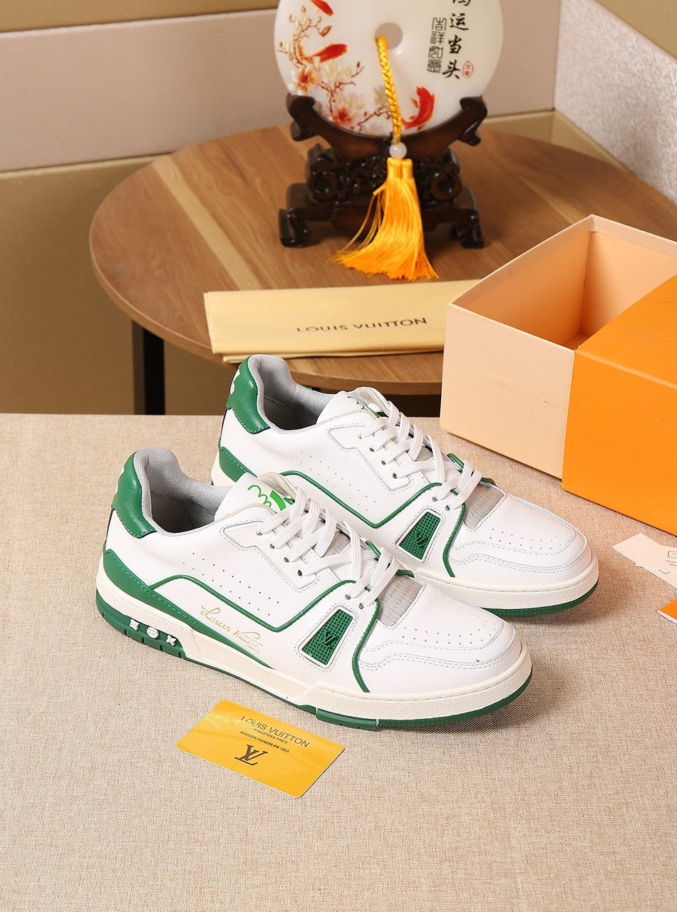 The Bags Vibe - Louis Vuitton Traners Vert Green Sneaker