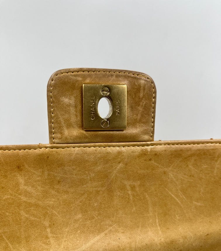 Vintage Chanel Chocolate Flap Bag