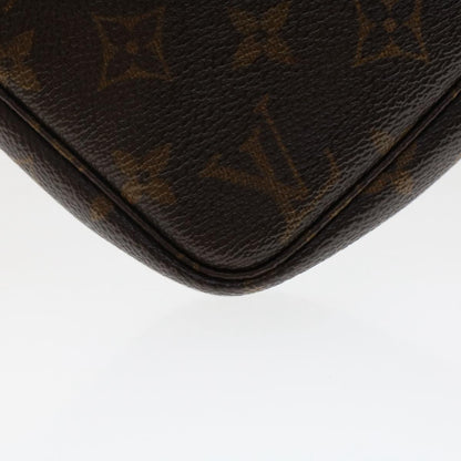 LOUIS VUITTON Monogram Pochette Accessoires Pouch M51980 LV Auth 49206