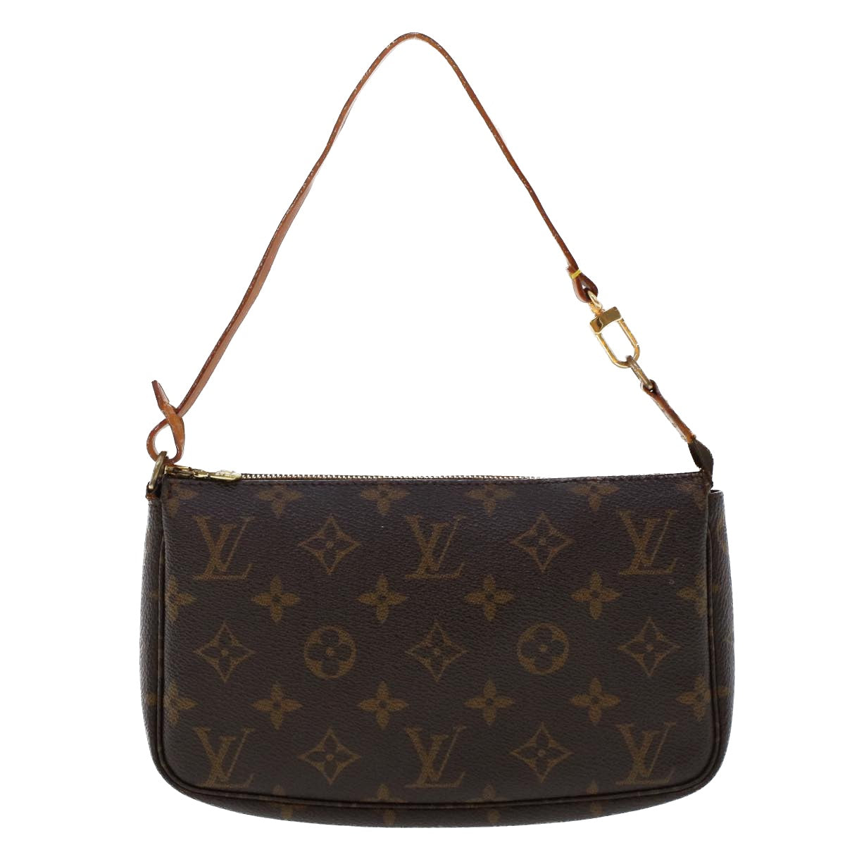 LOUIS VUITTON Monogram Pochette Accessoires Pouch M51980 LV Auth 49206