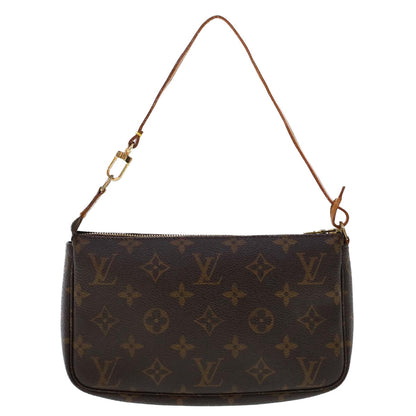 LOUIS VUITTON Monogram Pochette Accessoires Pouch M51980 LV Auth 49206