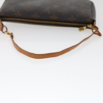 LOUIS VUITTON Monogram Pochette Accessoires Pouch M51980 LV Auth 49206