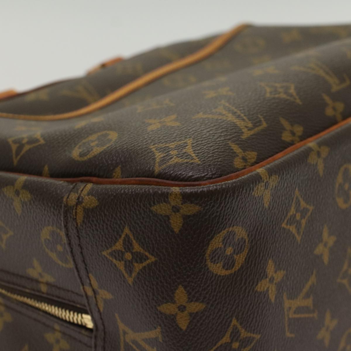 LOUIS VUITTON Monogram Deauville Hand Bag M47270 LV Auth 49223