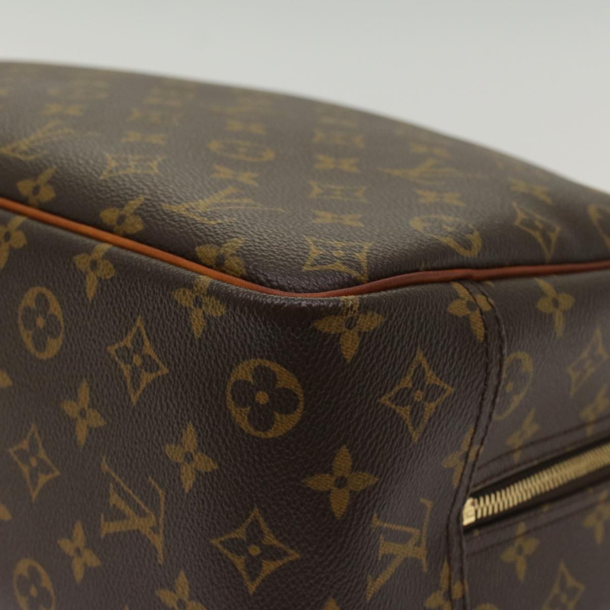 LOUIS VUITTON Monogram Deauville Hand Bag M47270 LV Auth 49223