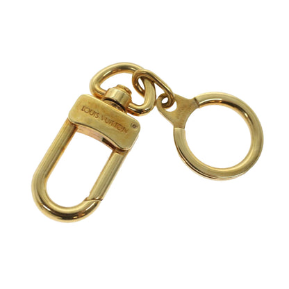 LOUIS VUITTON Anneau Cles Key Holder Metal Gold Tone LV Auth 49318