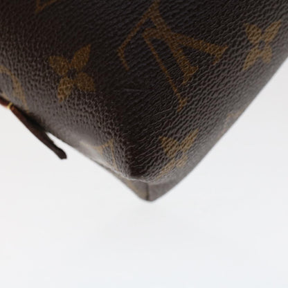 LOUIS VUITTON Monogram Pochette Cosmetic GM Cosmetic Pouch M47353 LV Auth 49340