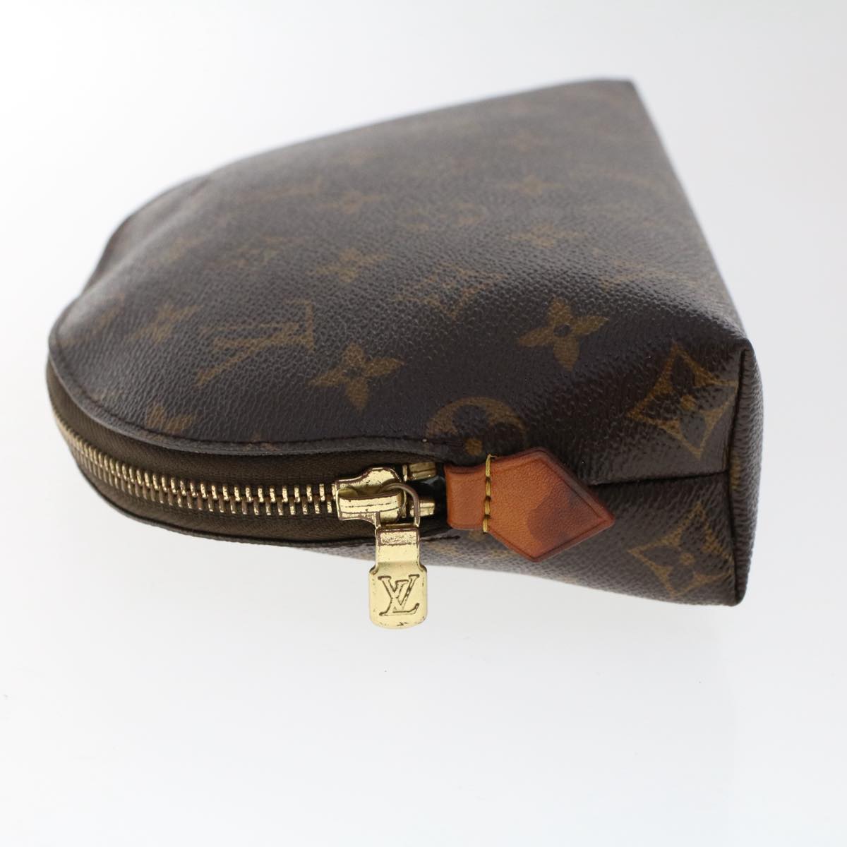 LOUIS VUITTON Monogram Pochette Cosmetic GM Cosmetic Pouch M47353 LV Auth 49340