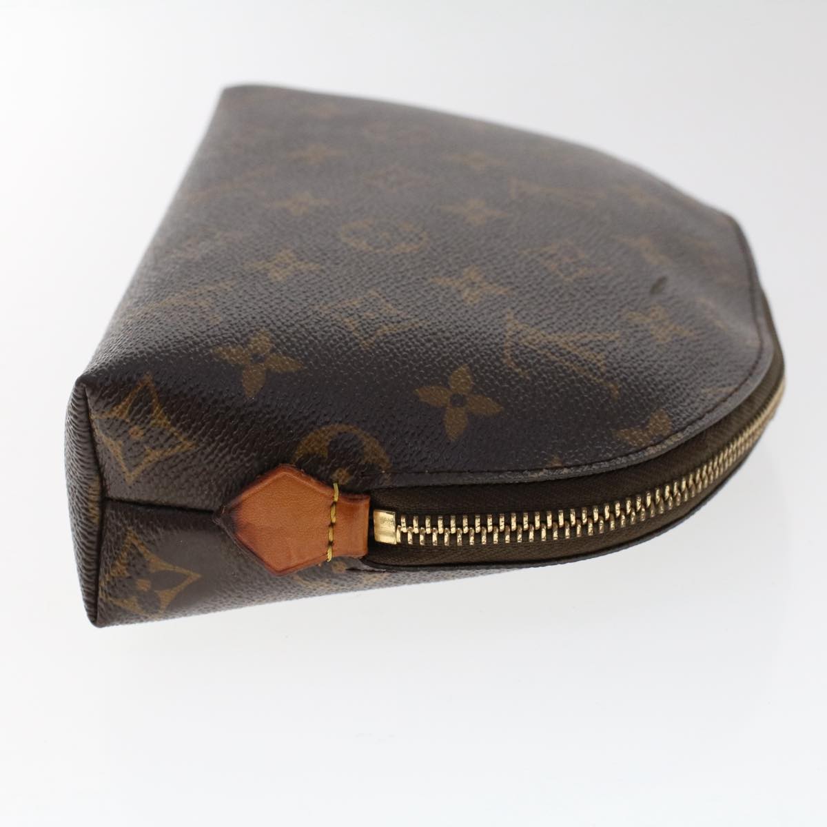 LOUIS VUITTON Monogram Pochette Cosmetic GM Cosmetic Pouch M47353 LV Auth 49340